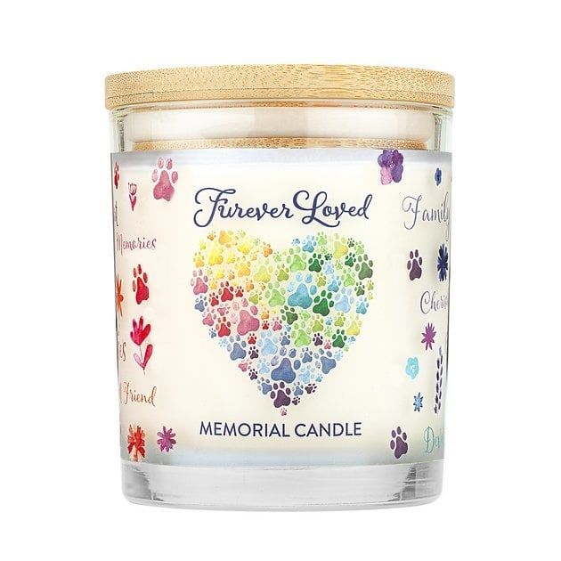 PET HOUSE CANDLE FUREVER LOVED MEMORIAL 9OZ