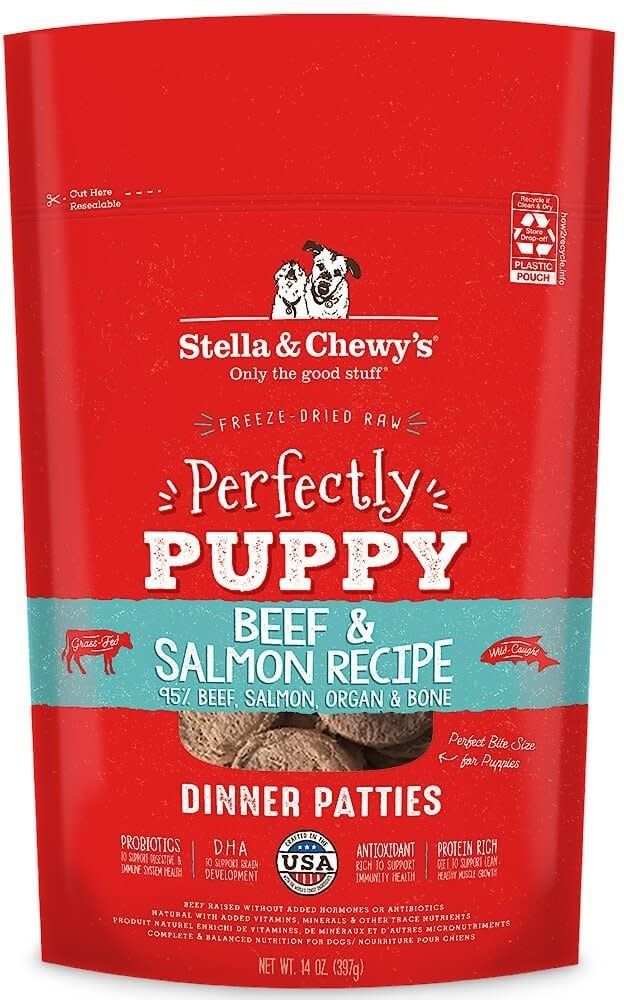 Stella &amp; Chewy Puppy FD Beef Salmon 14 oz.