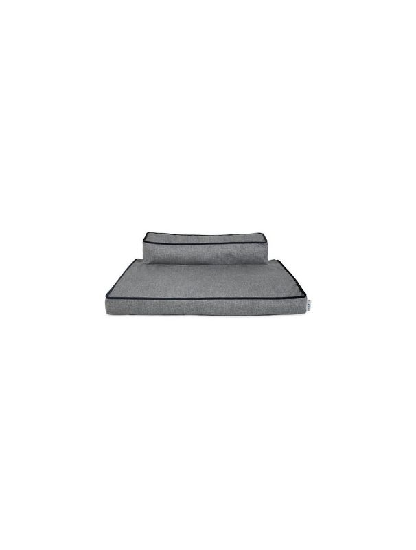 Petmate Bed La-z-boy Outdoor Bolster Beau 36X27 Gray Texture
