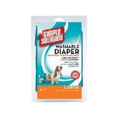 SIMPLE SOLUTION Washable Female Dog Diaper L 35-55#
