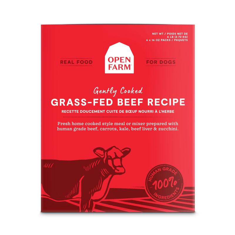 Open Farm Gently Cooked Frzn Beef 96oz