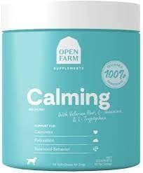 OPEN FARM DOG SUPPLEMENT CALMING CHEWS 90CT