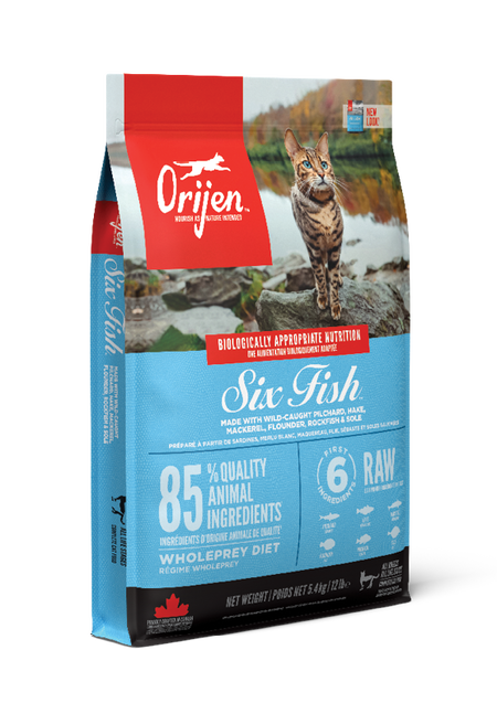 ORIJEN CAT DRY SIX FISH 4#