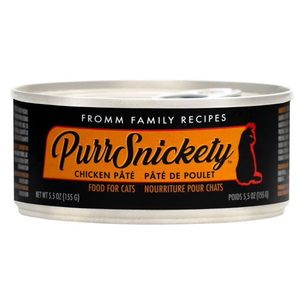 FROMM CAT PURRSNICKETY PATE&#39; CHICKEN 12/5.5oz.