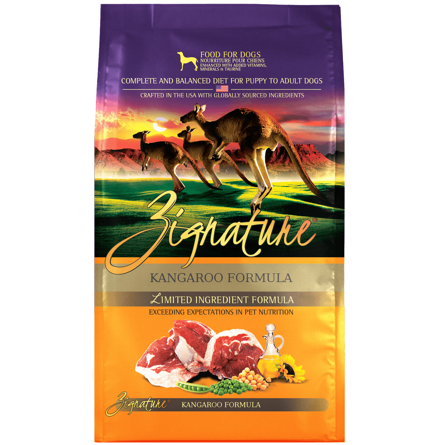 Zignature Dog Kangaroo Formula 12.5#