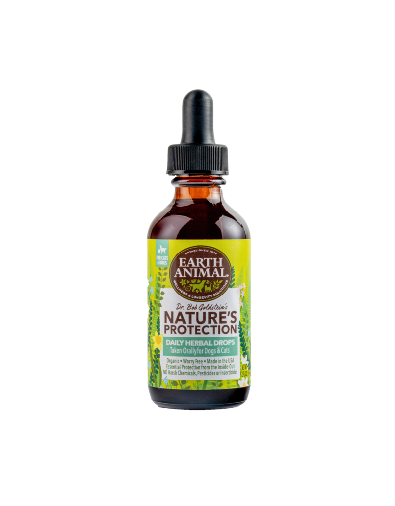 EARTH ANIMAL NATURE&#39;S PROTECTION HERBAL DROPS 2 OZ
