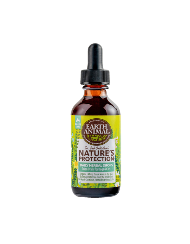 EARTH ANIMAL NATURE&#39;S PROTECTION HERBAL DROPS 2 OZ