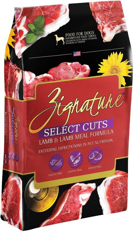 Zignature Select Cuts Lamb Formula 25lb