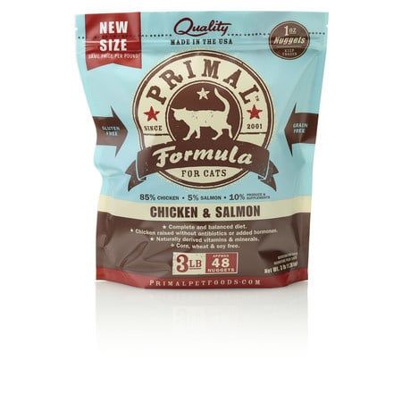 Primal 3 lb. Feline Chicken &amp; Salmon Formula