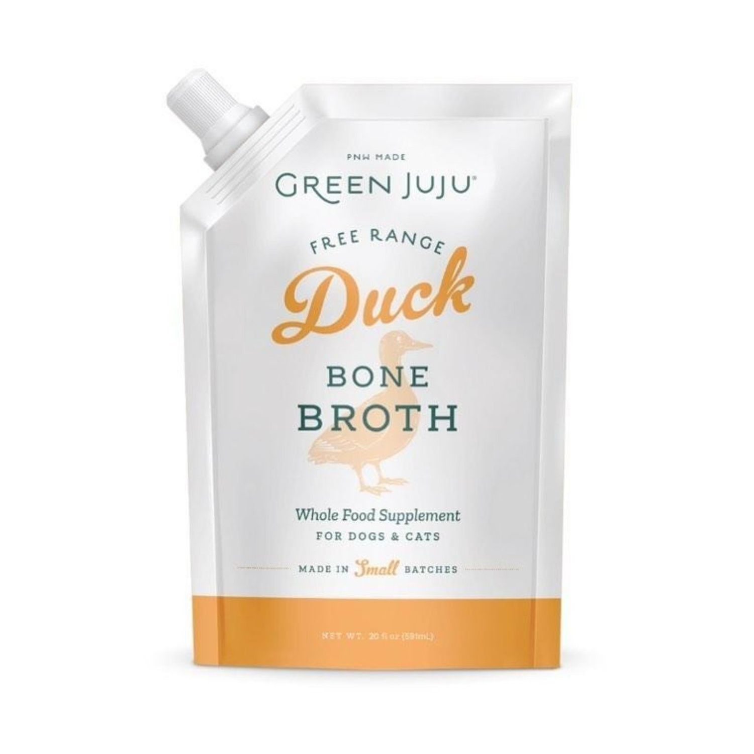 Green JuJu  Broth Duck