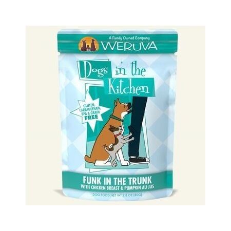 WERUVA DITK POUCH 2.8 OZ FUNK  IN THE TRUNK 12/TRAY CHKN/PKN