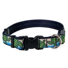 ORION LED Dog Collar Turtles on the Beach Small