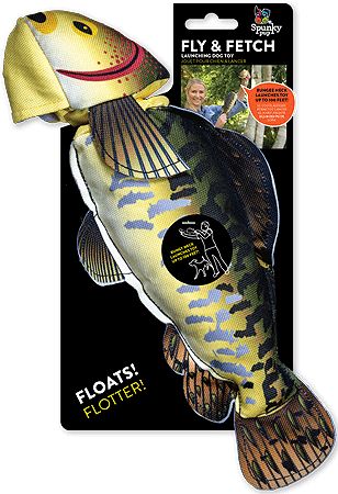 SPUNKY PUP Fly &amp; Fetch Fish