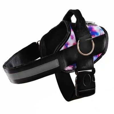 Tie Dye No-Pull Easy On-Off Joyride Harness | S