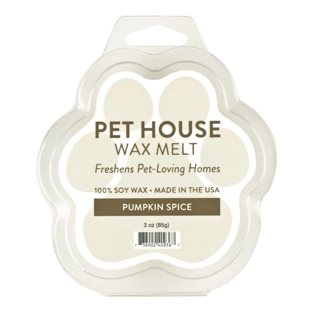 PET HOUSE CANDLE WAX MELT PUMPKIN SPICE 3 OZ