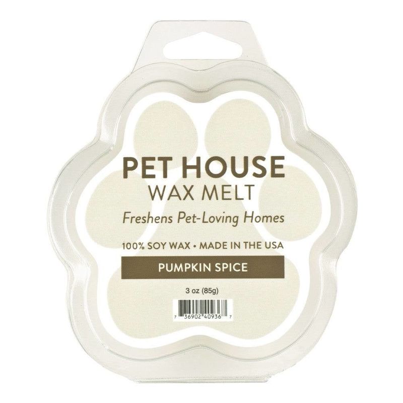 PET HOUSE CANDLE WAX MELT PUMPKIN SPICE 3 OZ