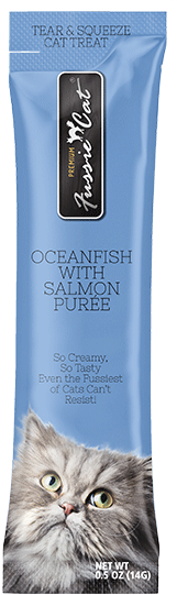 Fussie Cat Ocn Fish/Salmn Puree
