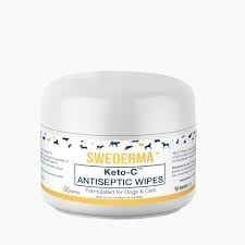SWEDERMA KETO-C ANTICEPTIC WIPES 50ct