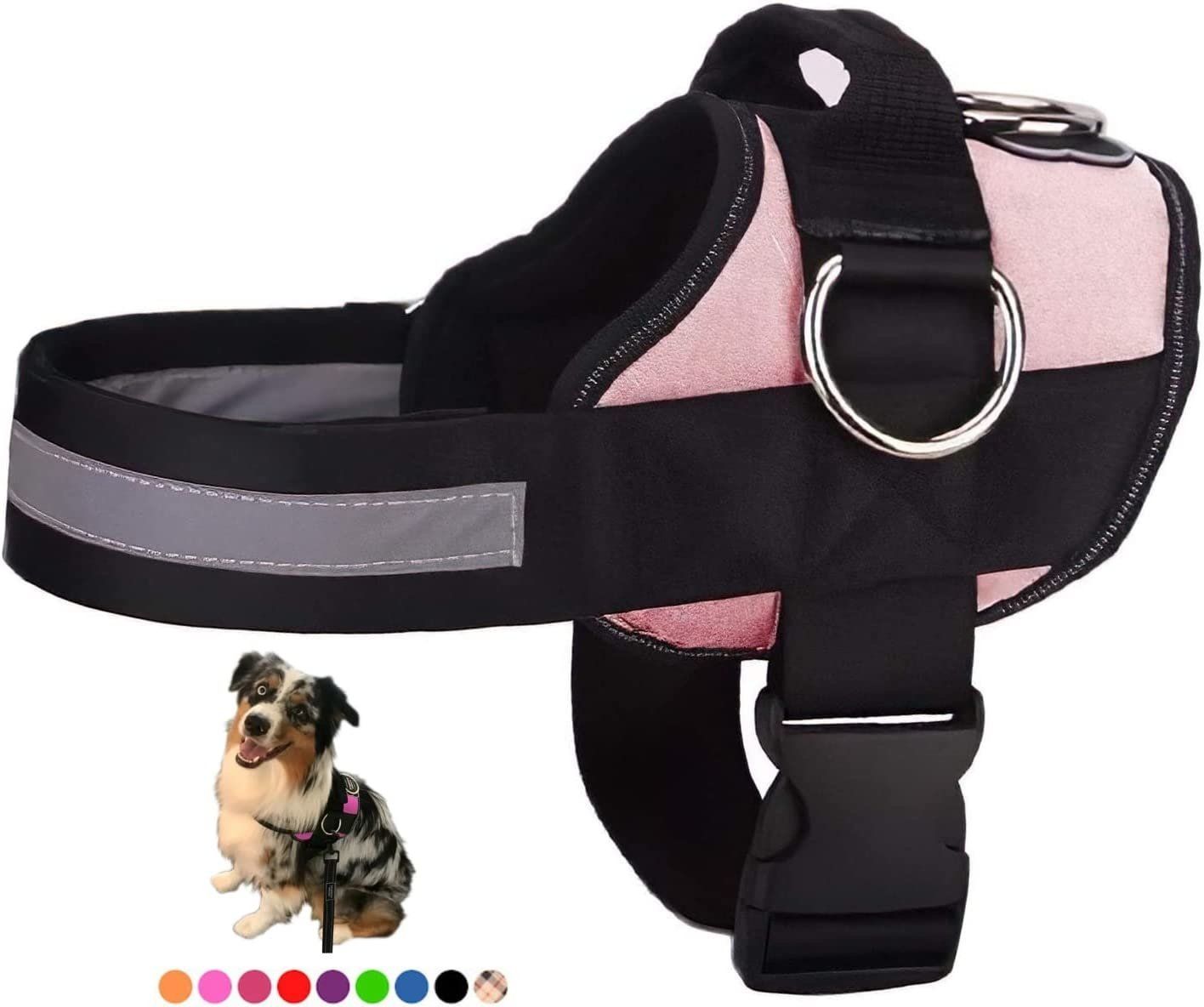 Joyride Star Pink No-Pull Easy On-Off Joyride Harness | XS
