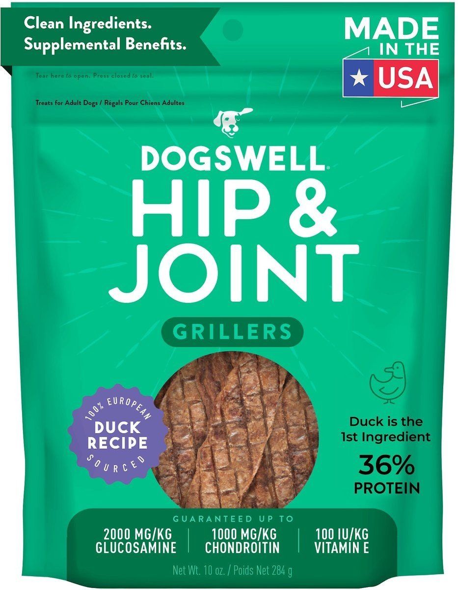 DOGSWELL GRILLERS HIP JOINT DUCK 10 OZ