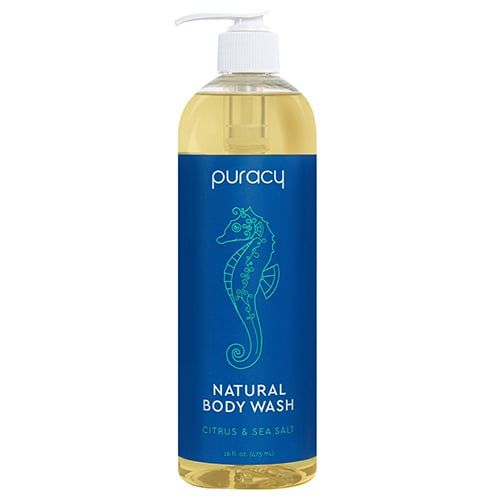 Puracy Body Wash - WH - Citrus &amp; Sea Salt / 12oz