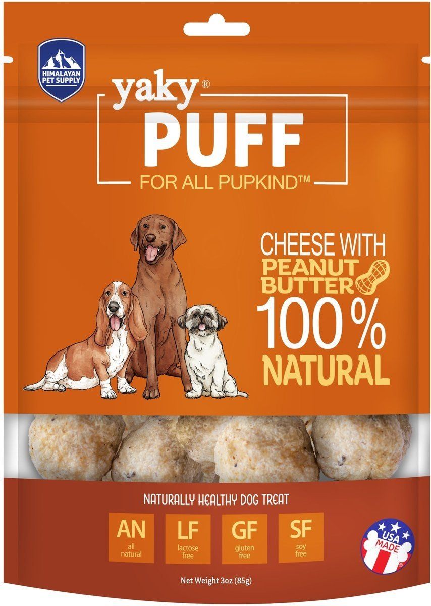 HDC YAKY PUFF PEANUT BUTTER 3 OZ
