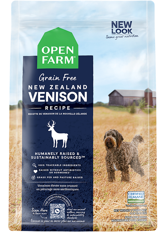 Open Farm Dog Dry GF Venison New Zealand 11#