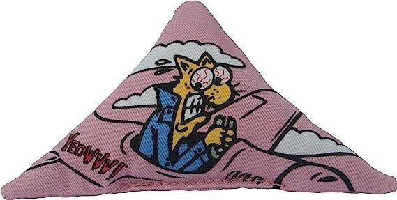 YEOWWW CATNIP PURR-MUDA TRIANGLE PINK