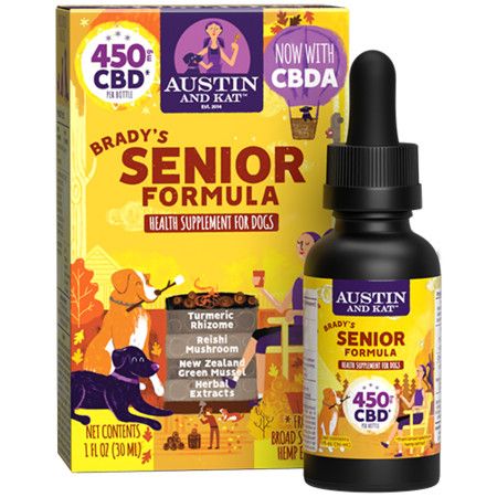 AUSTIN &amp; KAT BRADYS SENIOR  BLEND OIL 450MG 30ML