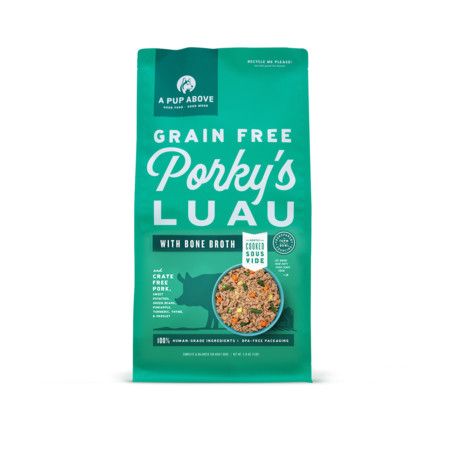 A PUP ABOVE FRZN GENTLY COOKED PORKYS LUAU 7#