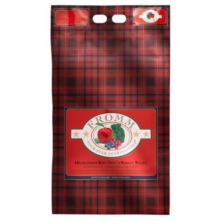 Fromm 4 Star Dog Dry Highlander Beef, Oats &amp; Barley 12#