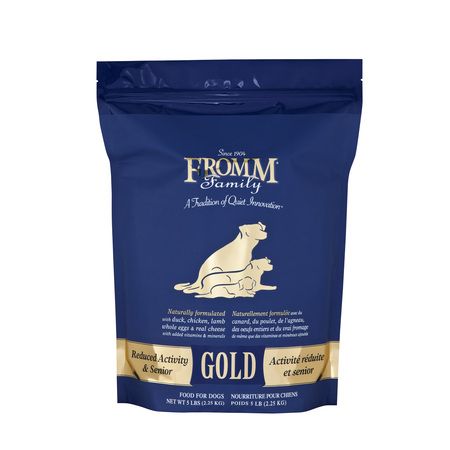 Fromm Gold Dry Dog Food Gold Reduced Activity Senior, Size: 5 lb