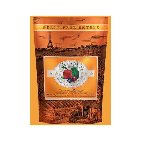 FROMM 4 STAR DOG CHICKEN AU FROMMAGE GRAIN-FREE 12#