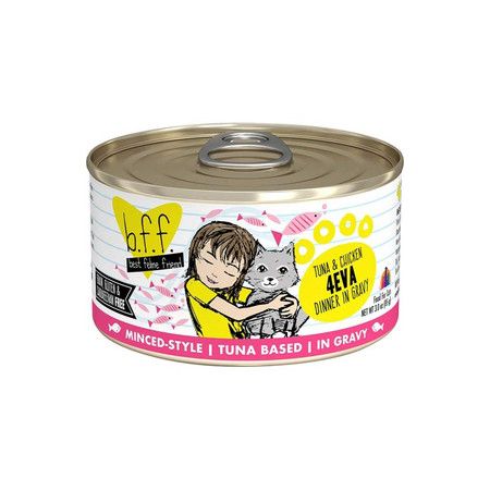 WERUVA BFF 3 OZ TUNA &amp;  CHICKEN 4-EVA  24/CS