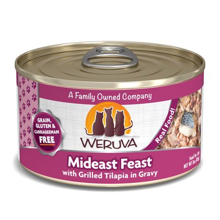 WERUVA CAT 3 OZ MIDEAST FEAST 24/CS