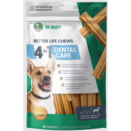 DR MARTY DNTL LG DOG 18Z 12CT TRT