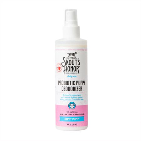SK HONOR GROOMING PROBIOTIC DEODORIZER 8 OZ HAPPY PUPPY