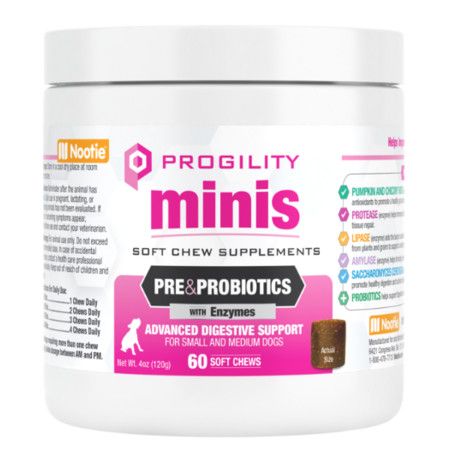 Nootie Progility Mini Digestive Aid 60 Count