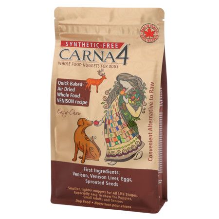 Carna4 Easy-Chew Dog Food: Grain- Free Venison 5lb