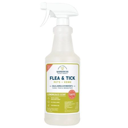 Wondercide Flea Tick Mosquito Spray Peppermint 32oz.