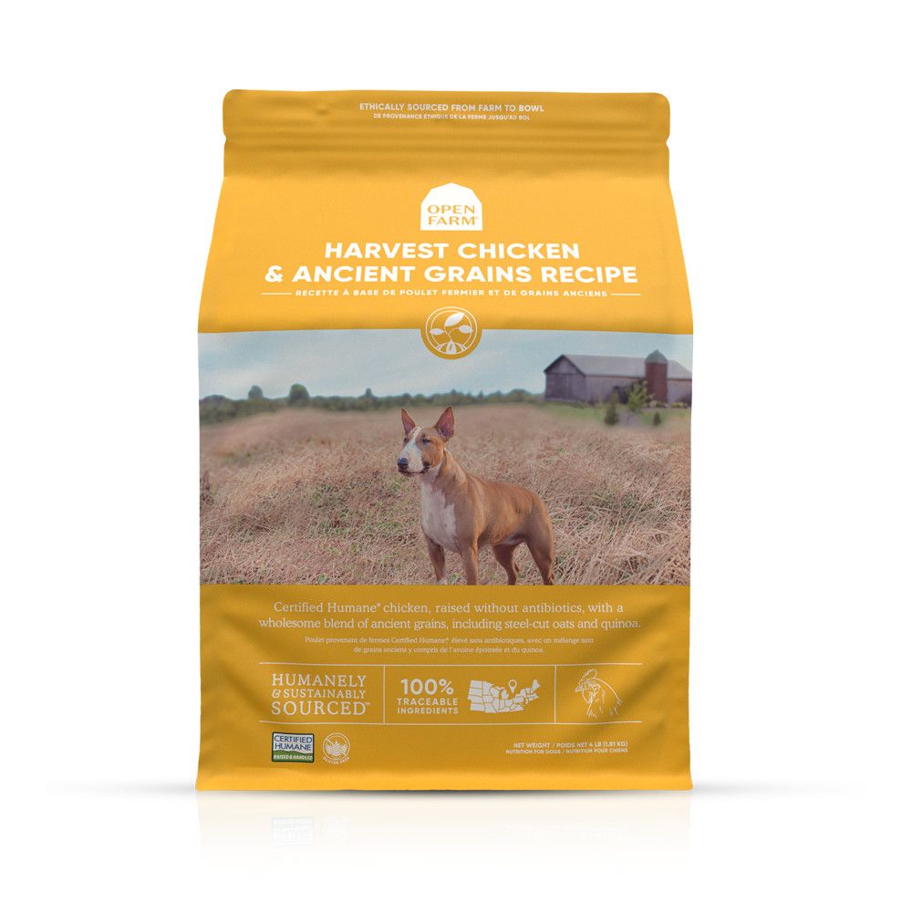 Open Farm Dog Food Harvest Chicken Ancient Grains , Size: 11 lb