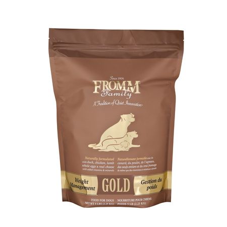 Fromm Gold Dry Dog Food Gold Weight Mgmt, Size: 5 lb