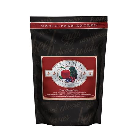 Fromm Grain Free Dry Dog Food Beef Frittata, Size: 4 lb