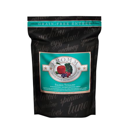 FROMM 4 STAR DOG SALMON TUNALINI GRAIN-FREE, Size: 4 lb