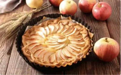 Pastel de Manzana-Canela