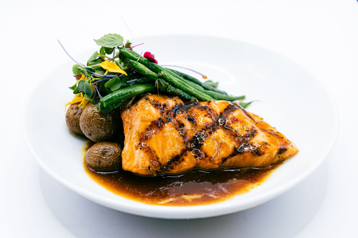 Asian Glazed Atlantic Salmon