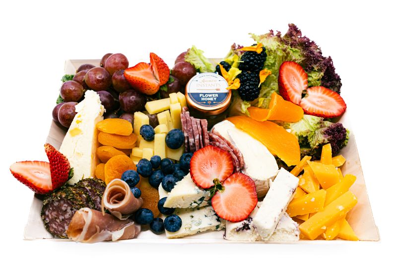 Colorful Charcuterie Display