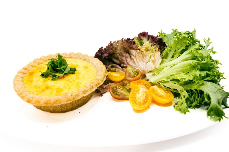 Vermont Ham &amp; Aged Cheddar Quiche