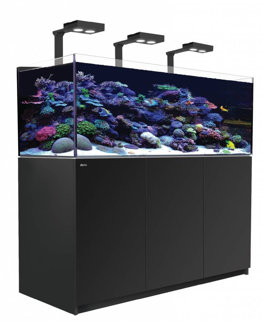Reefer XL 525 Deluxe System with 3 Hydra26HD Lights, Color: Black