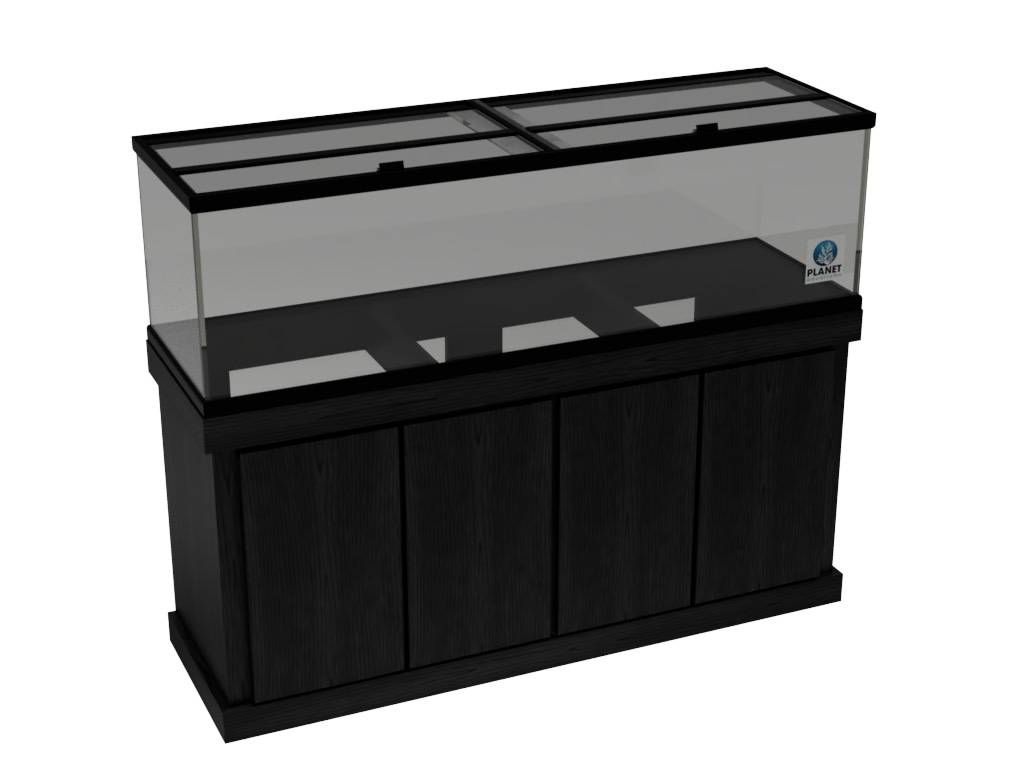 100 Gallon Show Combo - 60"x18.5"x18"
